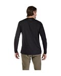 FOX Cycling summer long sleeve jersey - RANGER LS HEAD - black
