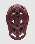 FOX Cycling helmet - SPEEDFRAME SOLID - bordeaux