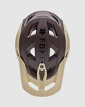 FOX Cycling helmet - SPEEDFRAME 5050 - beige/brown