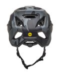 FOX Cycling helmet - SPEEDFRAME CAMO - black/grey