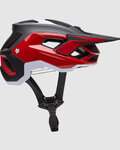 FOX Cycling helmet - SPEEDFRAME PRO DEFY - red/black