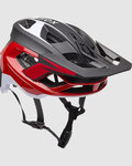 FOX Cycling helmet - SPEEDFRAME PRO DEFY - red/black