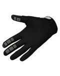 FOX Cycling long-finger gloves - RANGER - beige/black