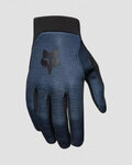 FOX Cycling long-finger gloves - RANGER - blue