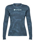 FOX Cycling long sleeve t-shirt - W RANGER TRU DRI - blue