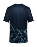 FOX Cycling short sleeve jersey - RANGER IMAGE PRINT SS - blue