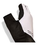 GIRO Cycling fingerless gloves - BRAVO II GEL - white