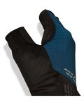 GIRO Cycling fingerless gloves - BRAVO II GEL - blue