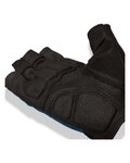 GIRO Cycling fingerless gloves - BRAVO II GEL - blue