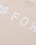 FOX Cycling short sleeve t-shirt - ABSOLUTE 195 ORIGINAL SS - beige/white
