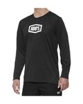 100% SPEEDLAB Cycling summer long sleeve jersey - RIDECAMP - black