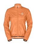 SCOTT Cycling windproof jacket - ENDURANCE WB W - orange