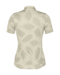 SCOTT Cycling short sleeve jersey - ENDURANCE 20 - beige