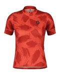 SCOTT Cycling short sleeve jersey - ENDURANCE 20 - red