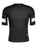 SCOTT Cycling short sleeve jersey - ENDURANCE PRO - black/white