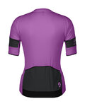 SCOTT Cycling short sleeve jersey - ENDURANCE PRO W - purple/black