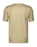 SCOTT Cycling short sleeve jersey - TRAIL VERTIC - beige