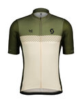 SCOTT Cycling short sleeve jersey - RC TEAM - green/white