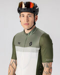SCOTT Cycling short sleeve jersey - RC TEAM - green/white