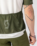 SCOTT Cycling short sleeve jersey - RC TEAM - green/white