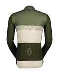 SCOTT Cycling summer long sleeve jersey - RC TEAM - green/white