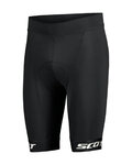 SCOTT Cycling shorts without bib - RC TEAM - black/white