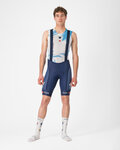 CASTELLI Cycling bib shorts - COMPETIZIONE 2 QUICK STEP 2025 - blue