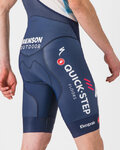 CASTELLI Cycling bib shorts - COMPETIZIONE 2 QUICK STEP 2025 - blue