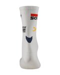 CASTELLI Cyclingclassic socks - ROSSO CORSA PRO 18 SOUDAL QUICK-STEP 2026 - white