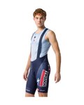 CASTELLI Cycling bib shorts - COMPETIZIONE 2 TEAM SOUDAL QUICK-STEP 2026 - blue