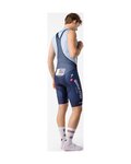 CASTELLI Cycling bib shorts - COMPETIZIONE 2 TEAM SOUDAL QUICK-STEP 2026 - blue