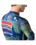 CASTELLI Cycling short sleeve jersey - COMPETIZIONE 4 TEAM SOUDAL QUICK-STEP 2026 - blue/green