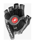 CASTELLI Cycling fingerless gloves - ROSSO CORSA PRO V - blue