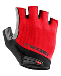 CASTELLI Cycling fingerless gloves - ENTRATA V - red