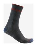 CASTELLI Cyclingclassic socks - DISTANZA 20 - grey