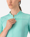 CASTELLI Cycling short sleeve jersey - ANIMA 4 - light blue