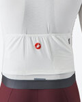 CASTELLI Cycling short sleeve jersey - ESPRESSO - white