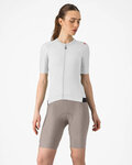 CASTELLI Cycling shorts without bib - ESPRESSO - beige