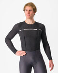 CASTELLI Cycling long sleeve t-shirt - MERINO - grey