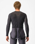 CASTELLI Cycling long sleeve t-shirt - MERINO - grey