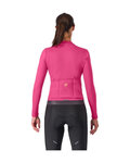 CASTELLI Cycling winter long sleeve jersey - ESPRESSO THERMAL W - pink