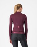 CASTELLI Cycling winter long sleeve jersey - ESPRESSO THERMAL W LS - red