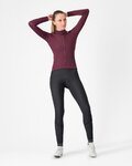 CASTELLI Cycling winter long sleeve jersey - ESPRESSO THERMAL W LS - red
