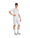 CASTELLI Cycling bib shorts - FREE AERO RACE - white