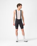 CASTELLI Cycling bib shorts - AERO RACE S - black