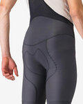CASTELLI Cycling bib shorts - COMPETIZIONE 2 - grey