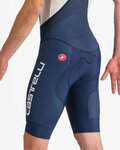 CASTELLI Cycling bib shorts - COMPETIZIONE 2 KIT - blue