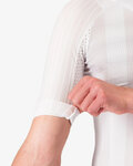 CASTELLI Cycling short sleeve jersey - AERO RACE 8S - white