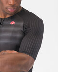CASTELLI Cycling short sleeve jersey - AERO RACE 8S - black