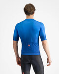 CASTELLI Cycling short sleeve jersey - UPF - blue